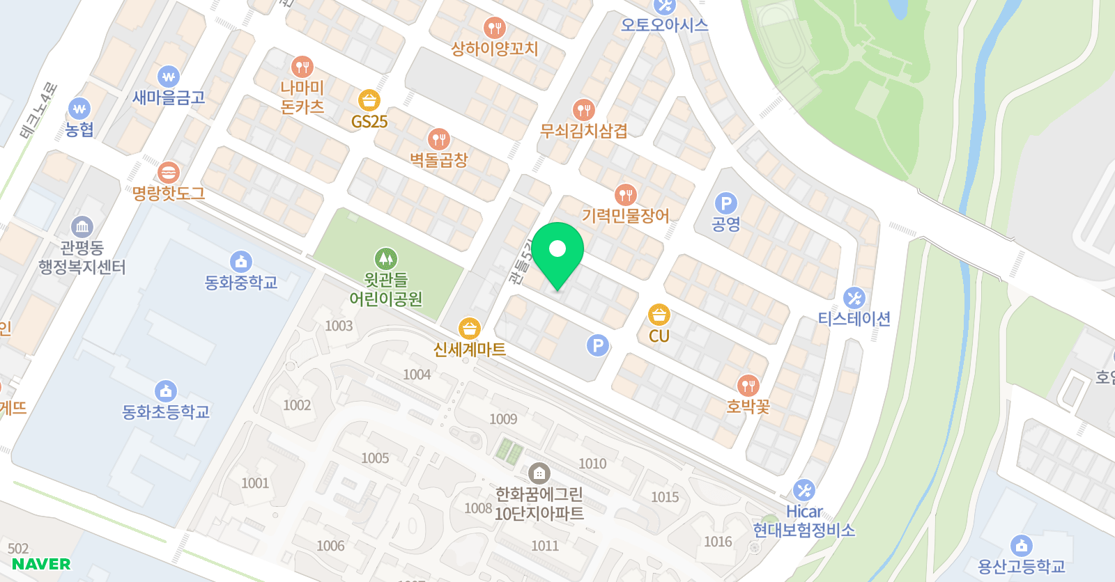 딸기 미술학원 위치
