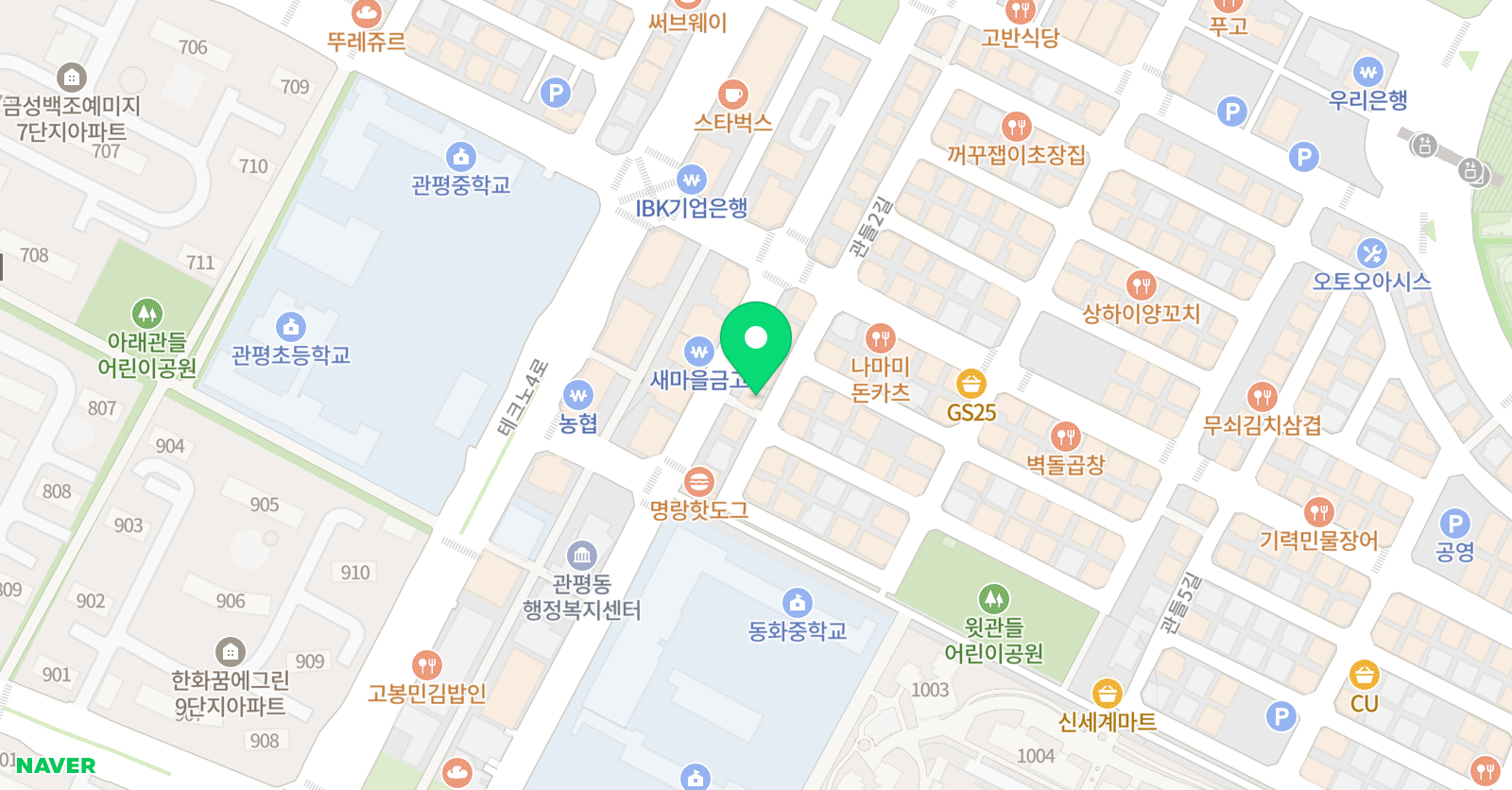 제이앤제이 과학 위치