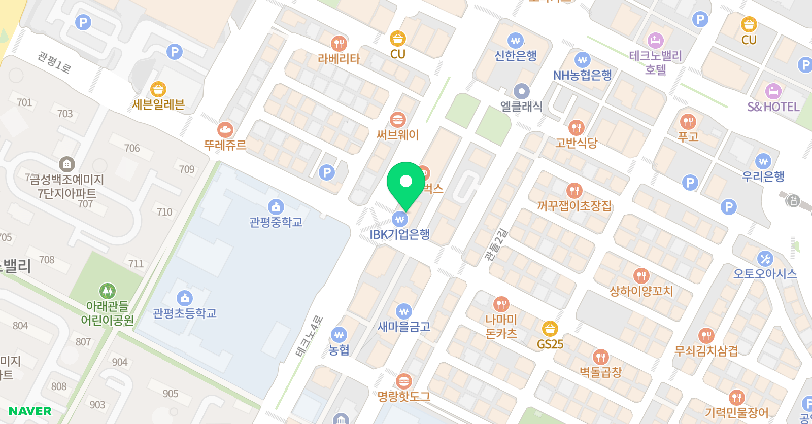 다윈 미술학원 위치