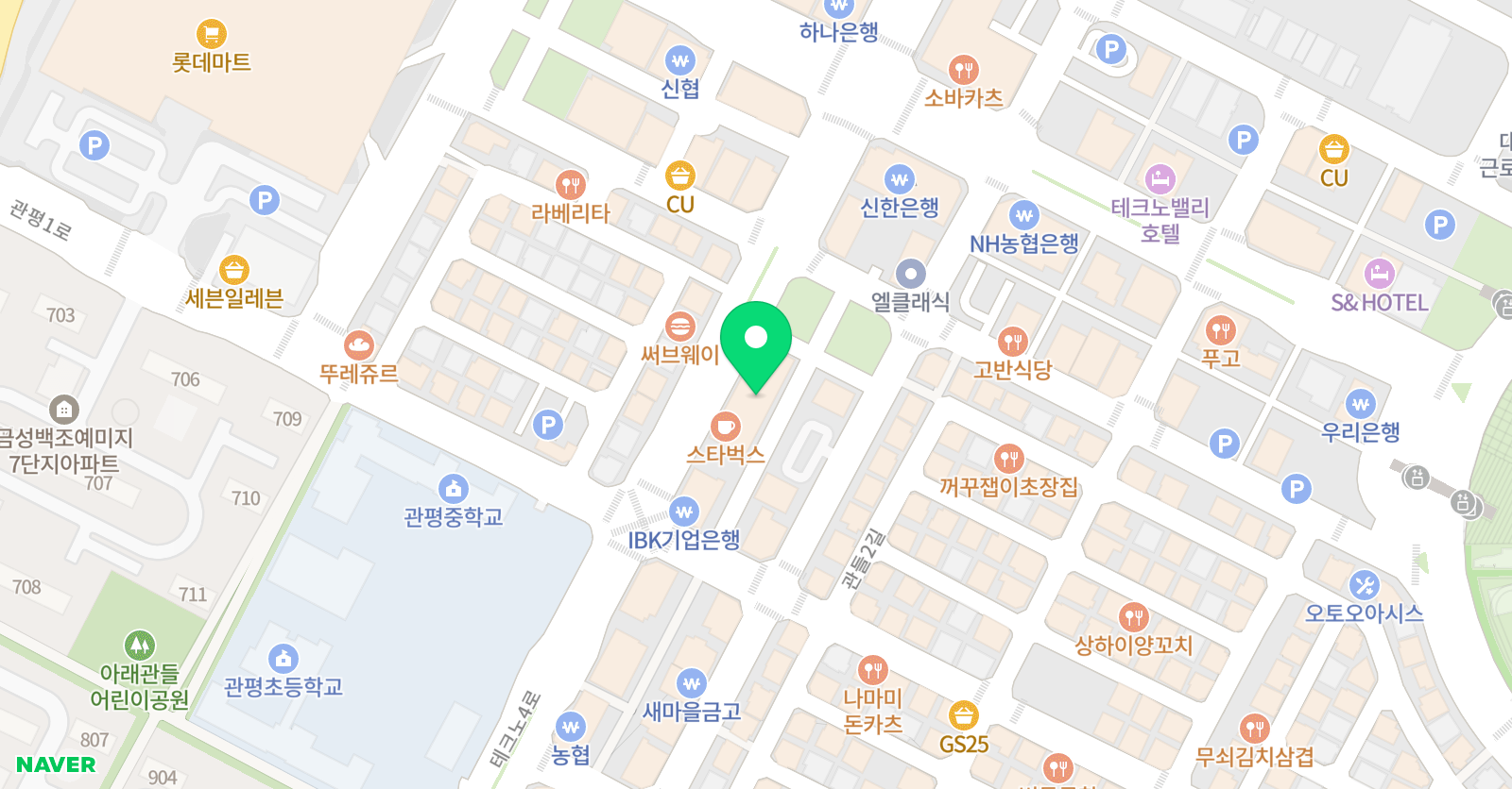 에이스 영어학원 위치