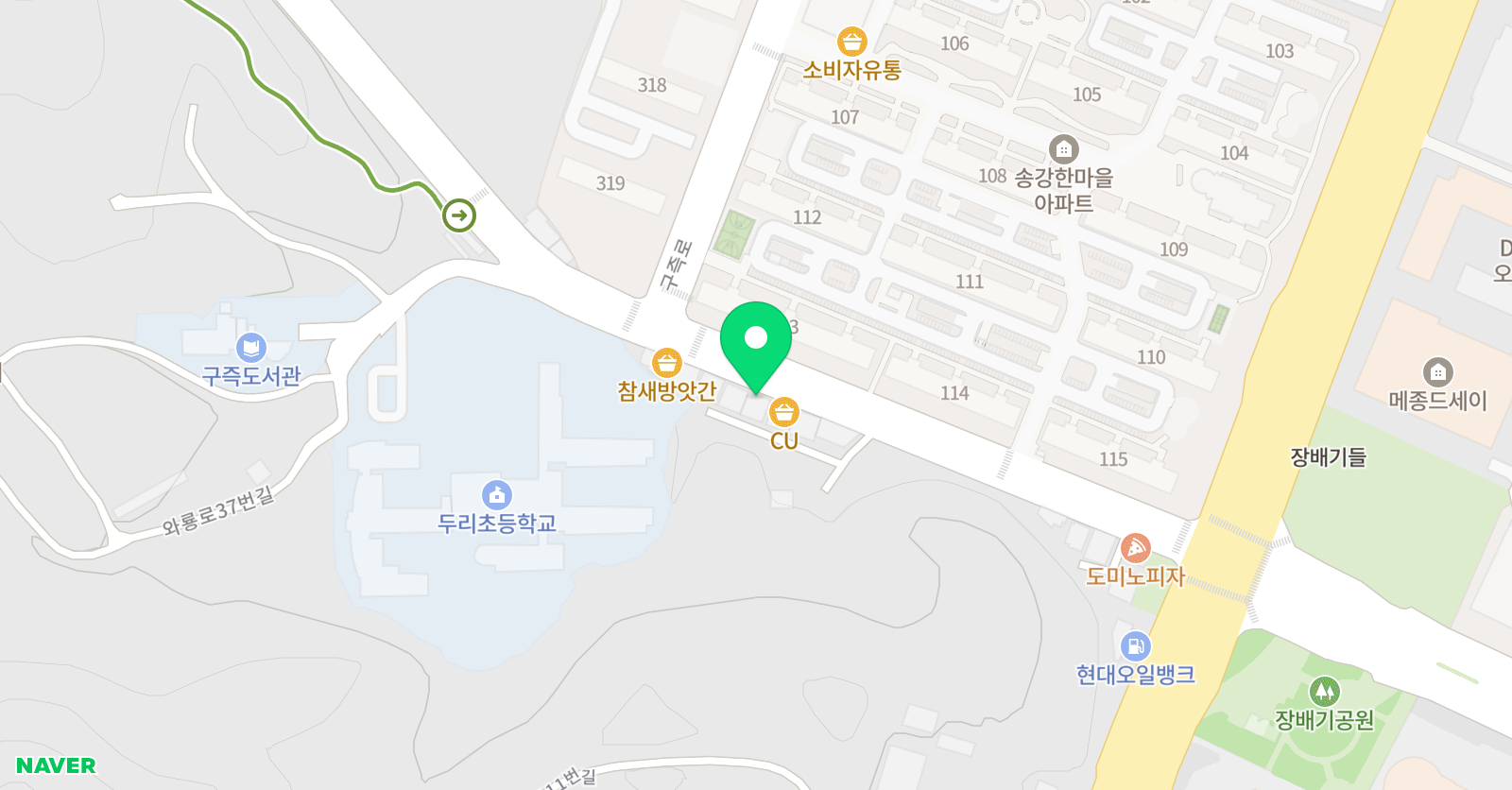 상상고양이 미술교습소 위치
