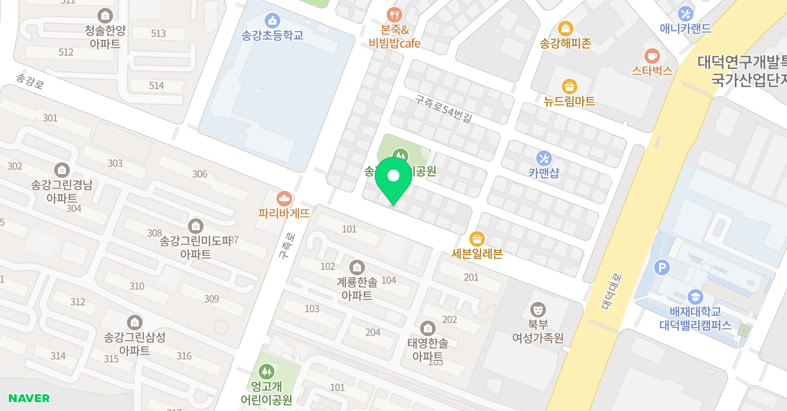하엘 음악학원 위치