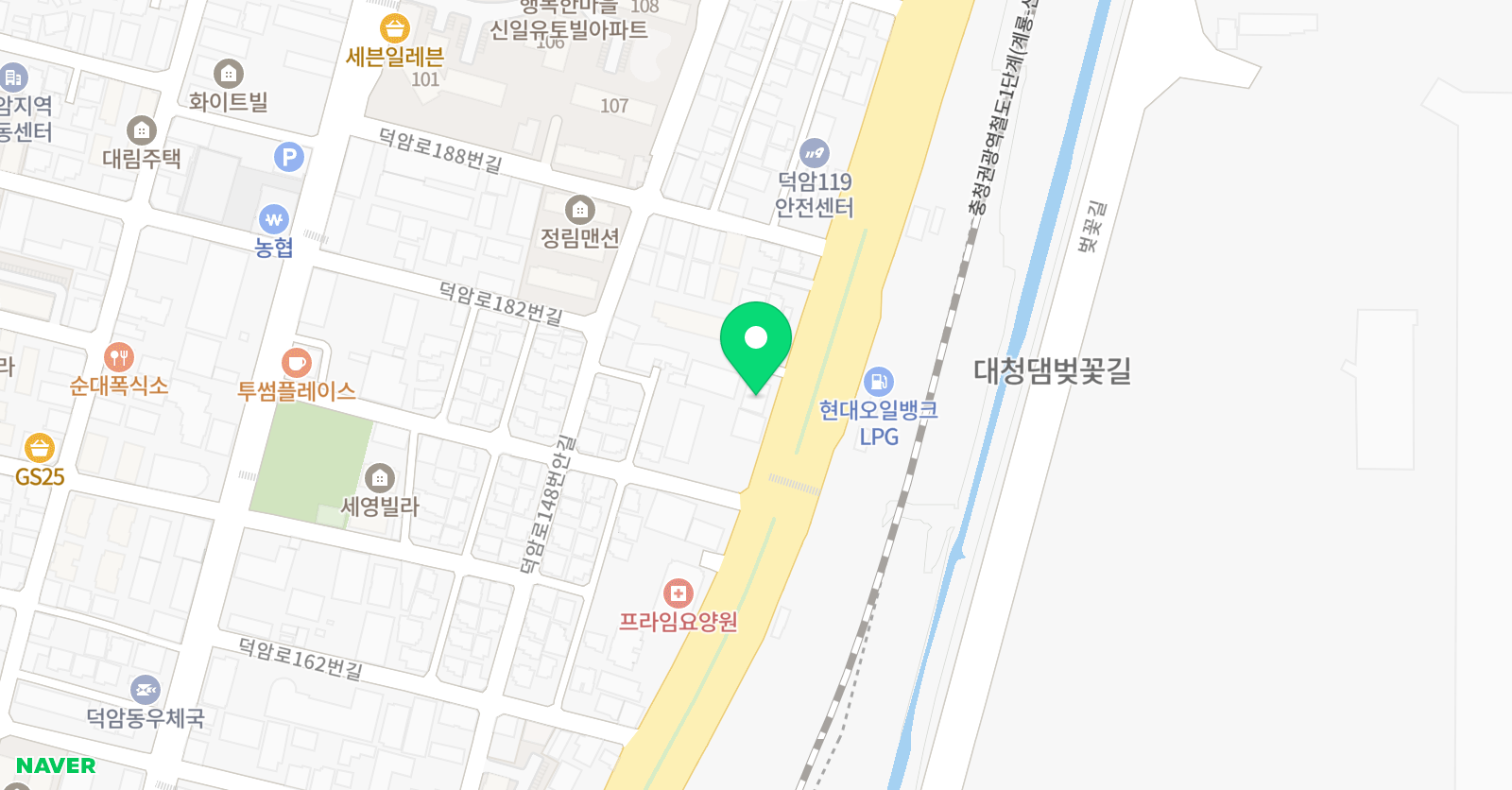 3030영어 신탄진러닝센터 위치