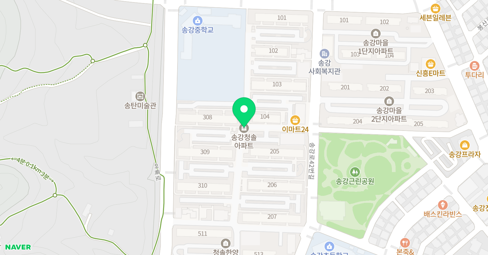 더수학교습소 위치
