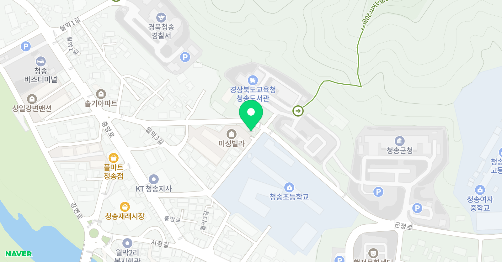소리엘 음악학원 위치