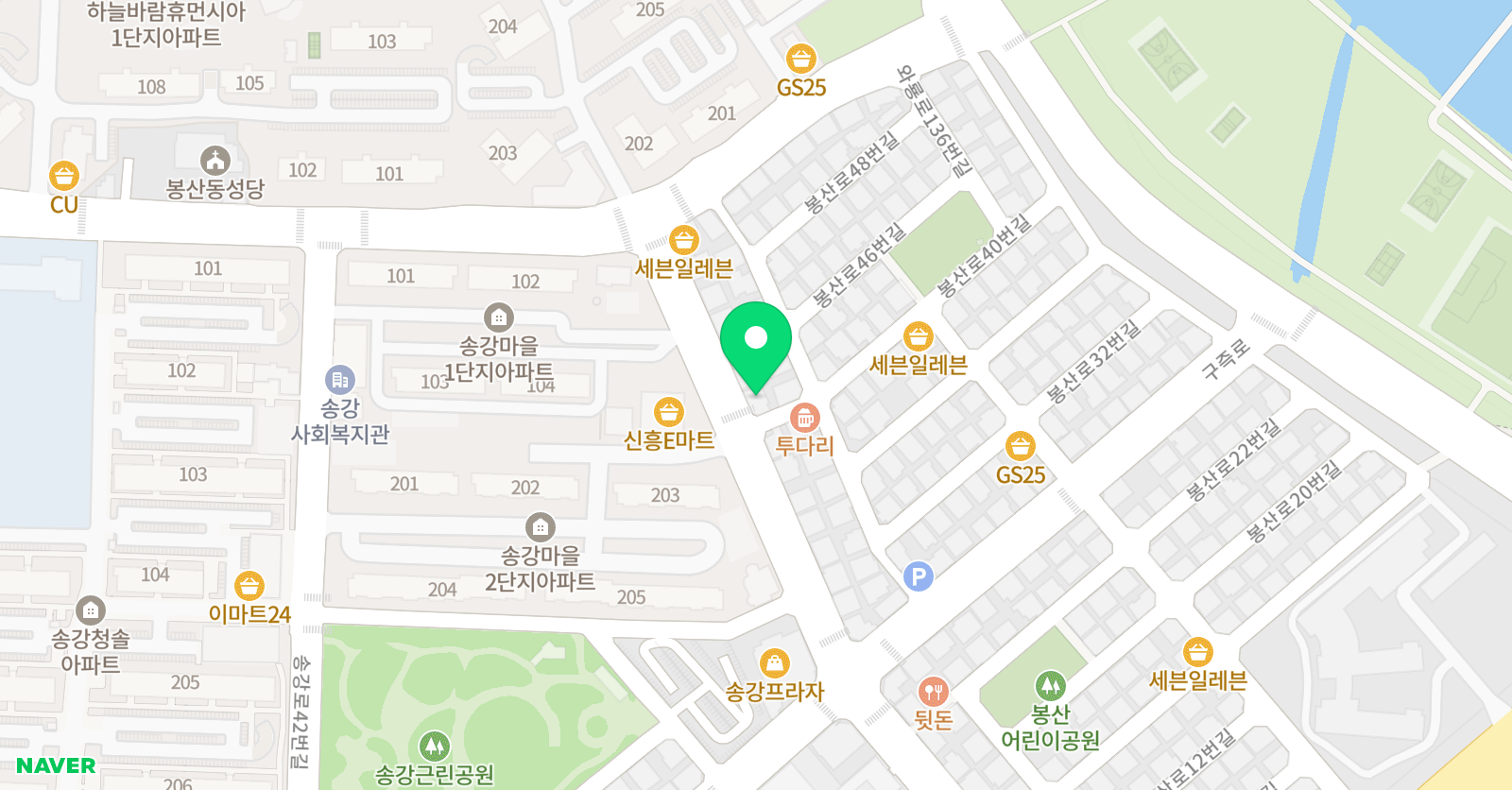 하얀까망 피아노교습소 위치