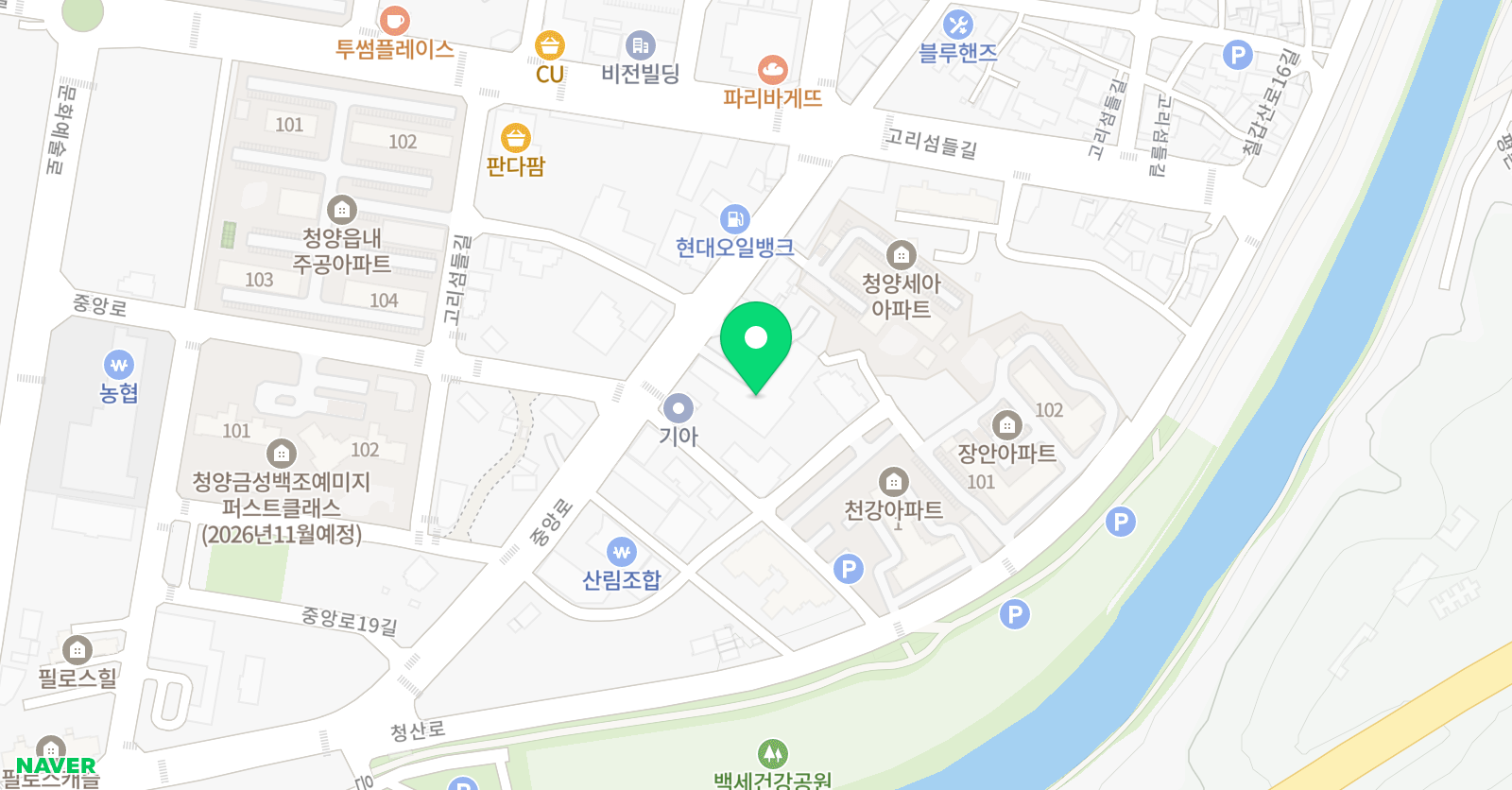 킴스 어학원 위치
