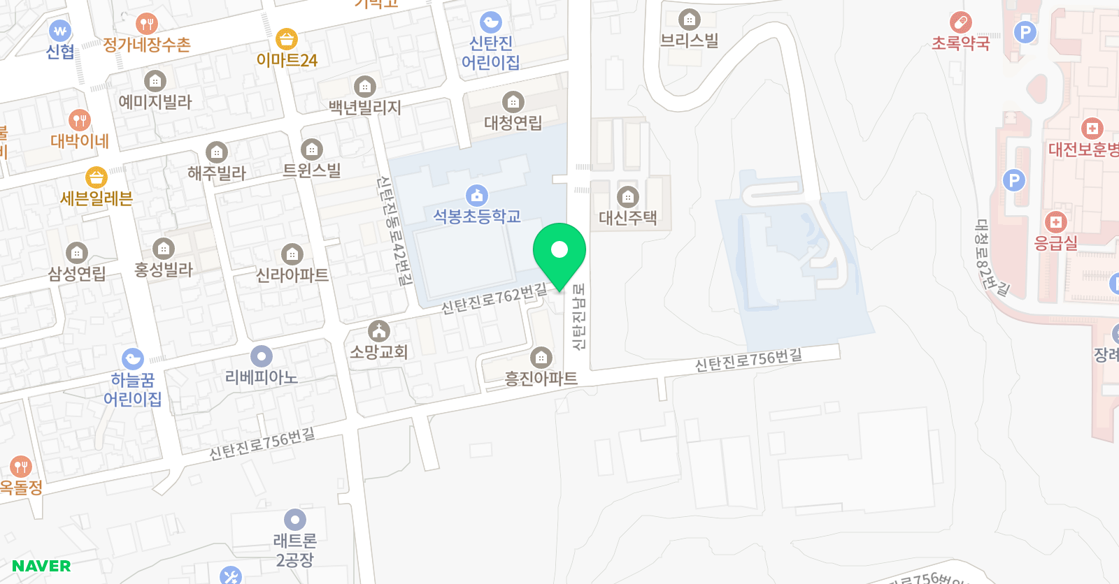 GnB 어학원 석봉캠퍼스 위치