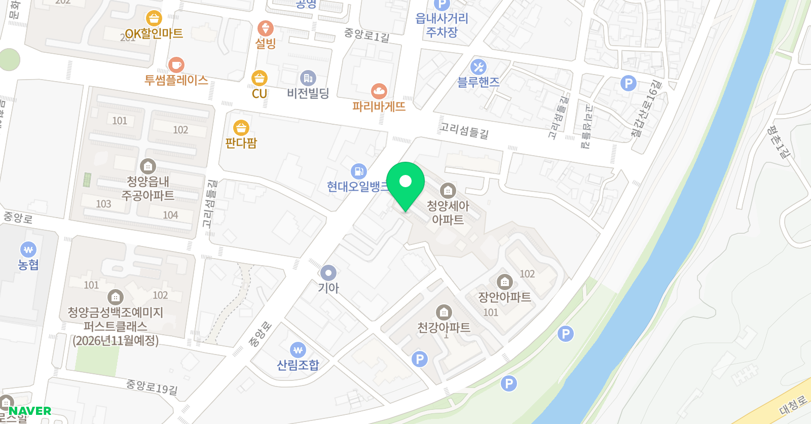강진아 수학교습소 위치