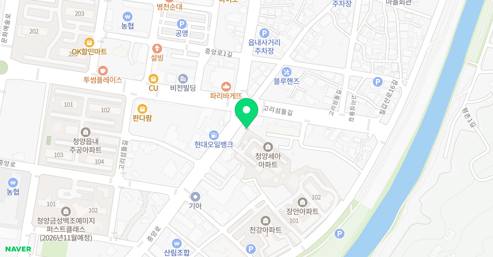 은파 피아노학원 위치