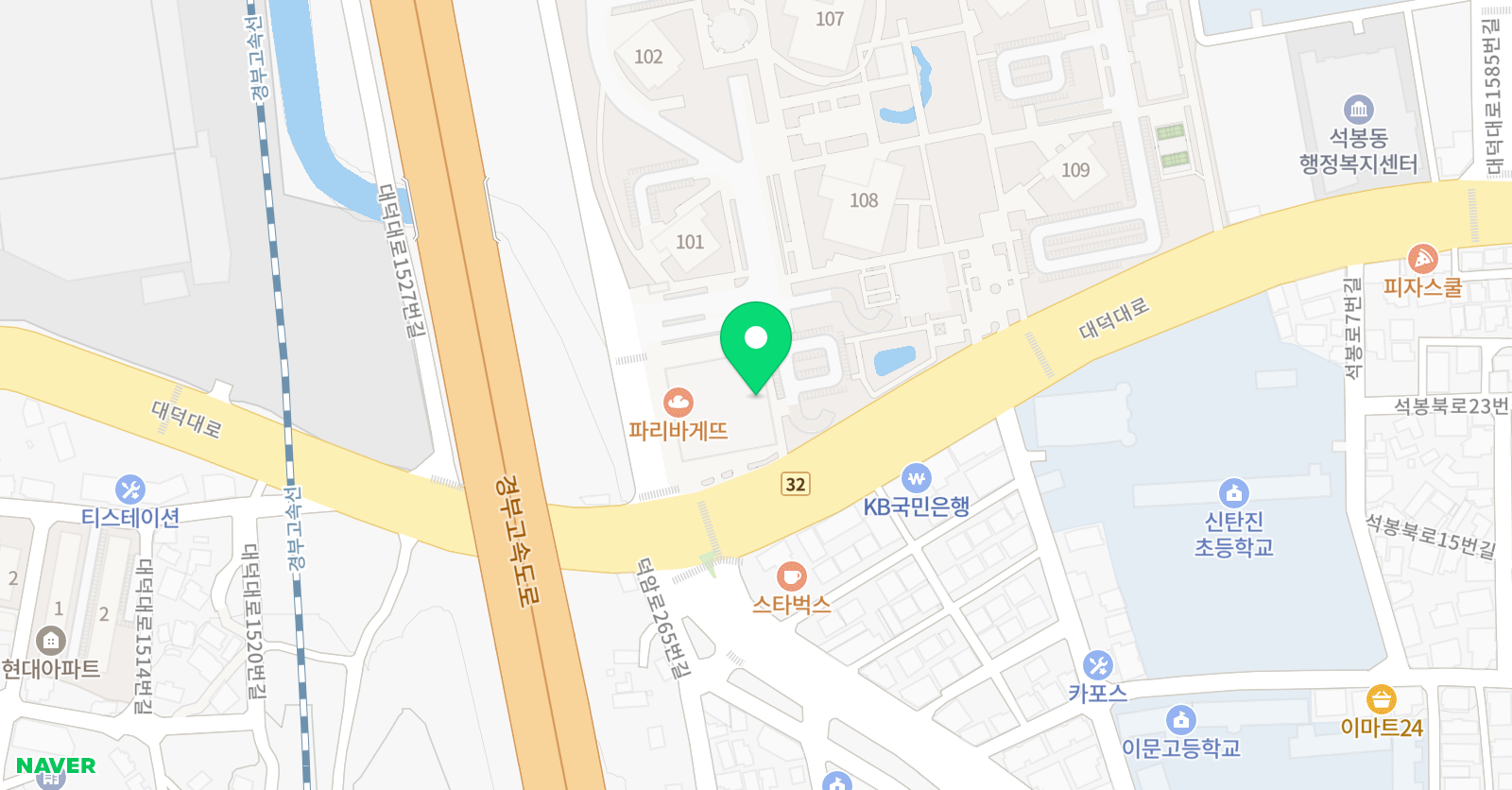 라온 무용학원 위치