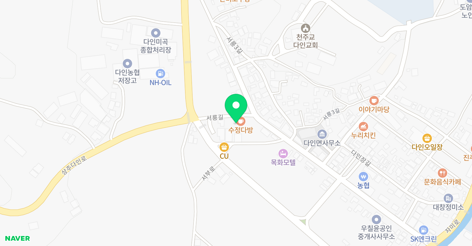 다인 충효 태권도 체육관 위치