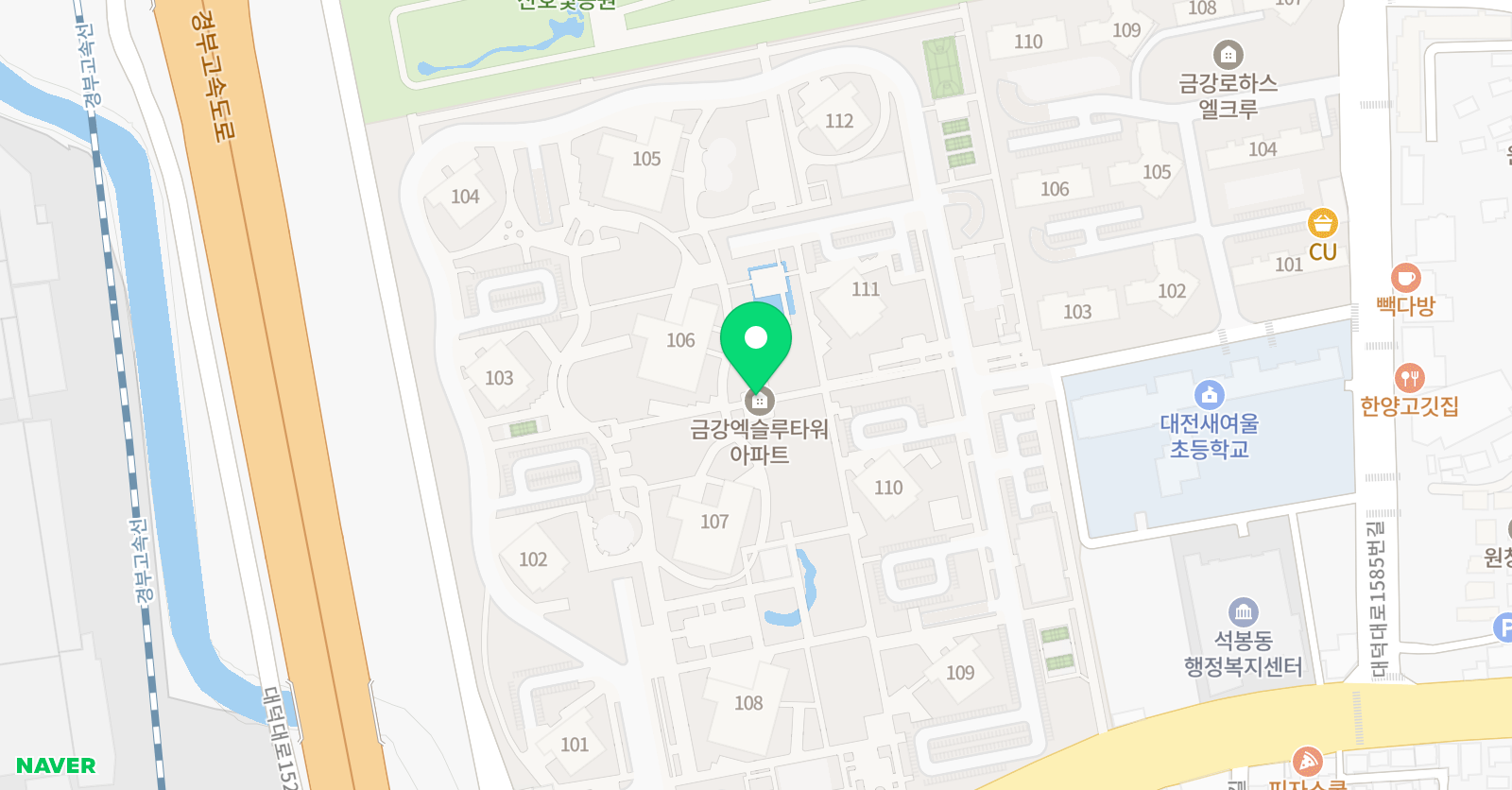 로뎀영어수학학원 위치