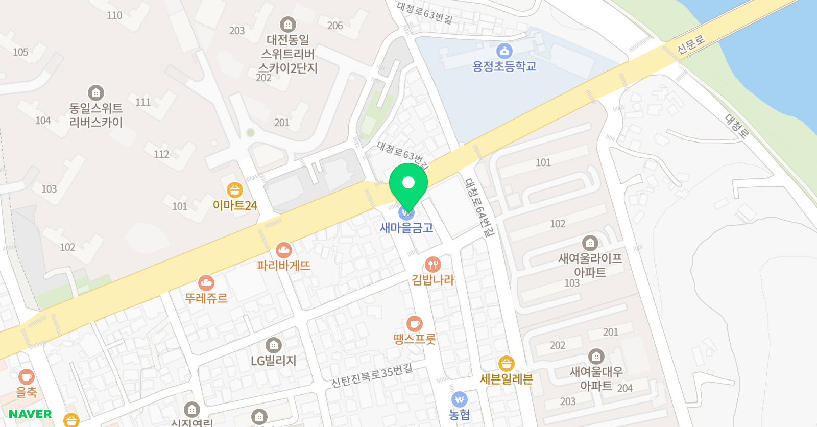 이손 학원 위치