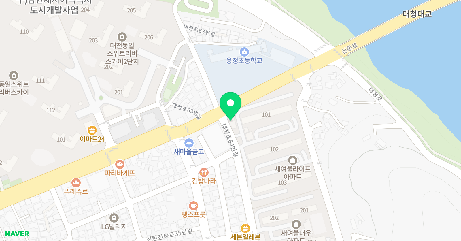 뮤엠 영어 선진캠퍼스 위치