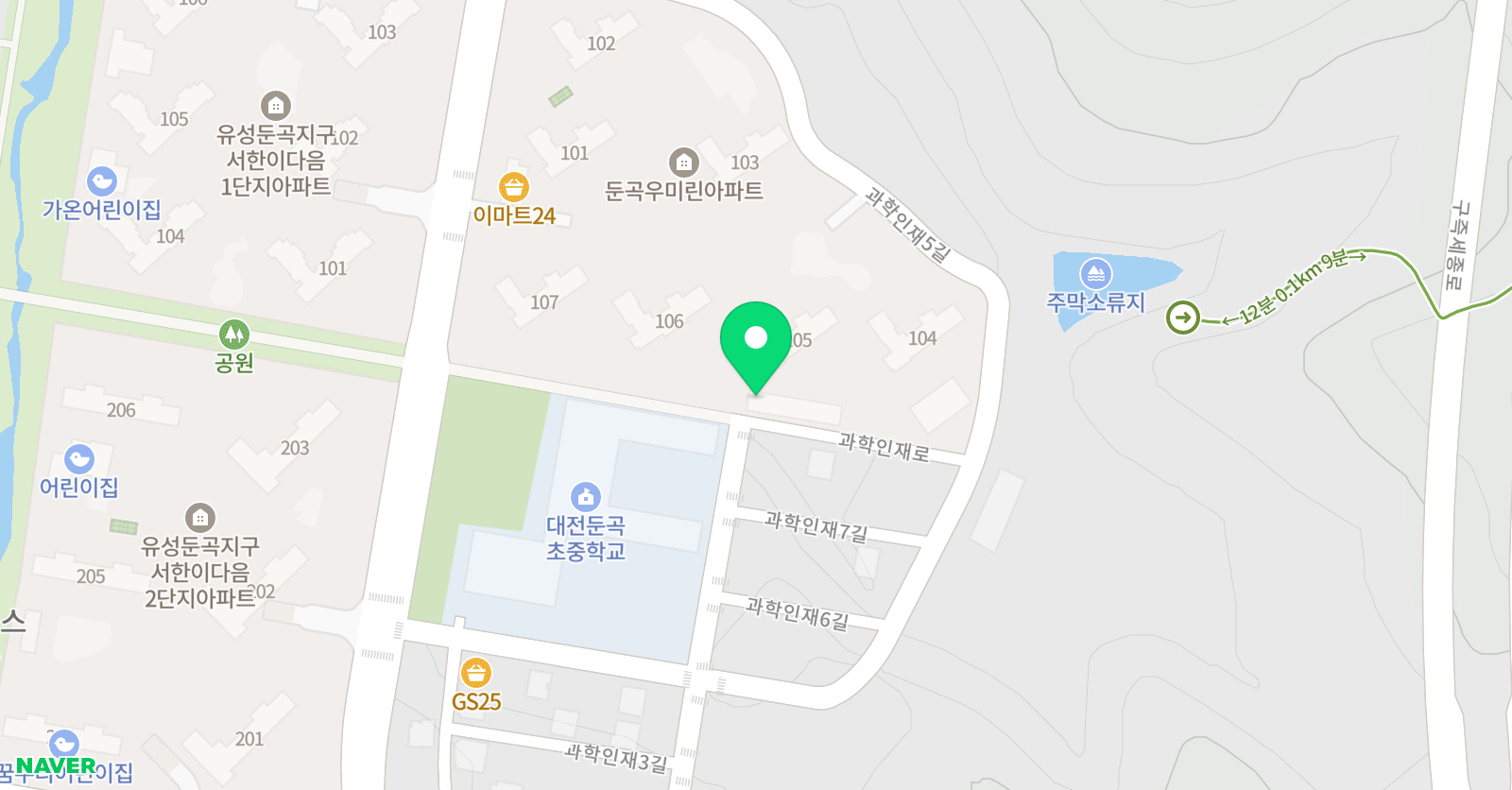 연음 음악학원 위치