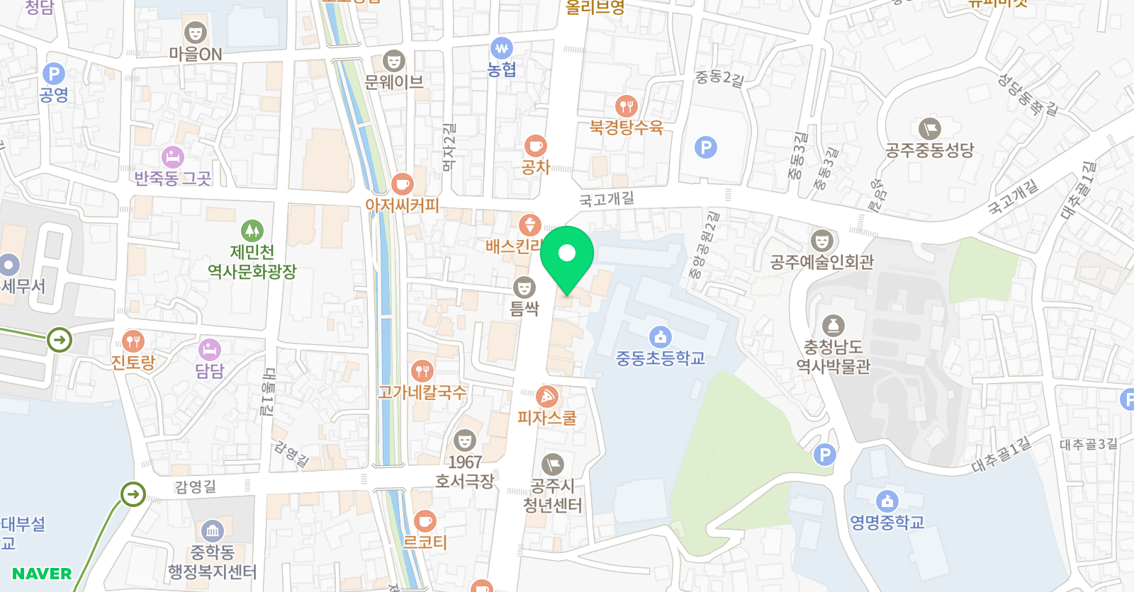 이지 영어교습소 위치