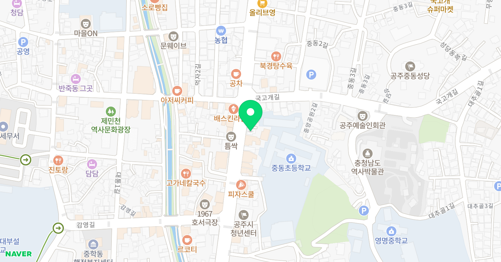 째즈 음악학원 위치