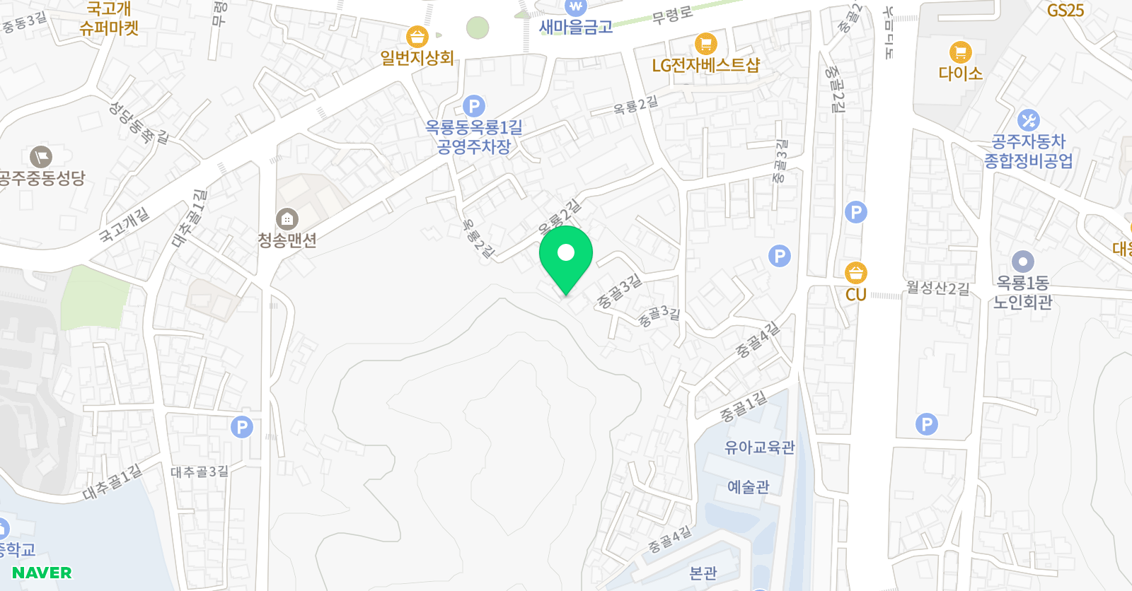 전원 음악해법 영어학원 위치
