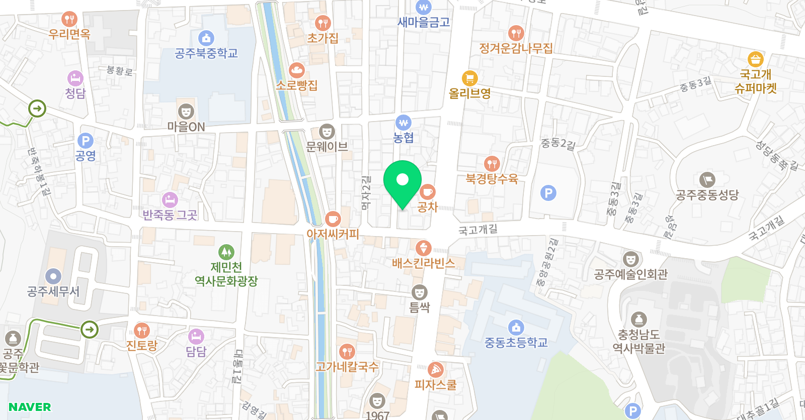 대일 학원 위치