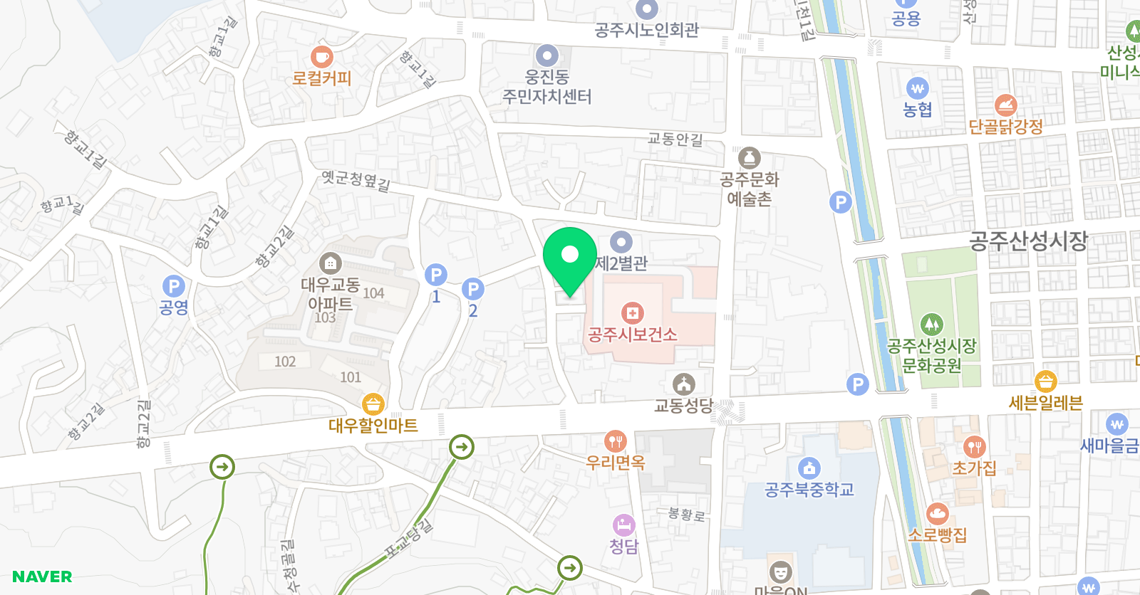 교동 미술학원 위치