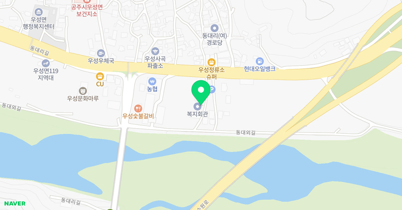 우성탑 피아노속셈학원 위치