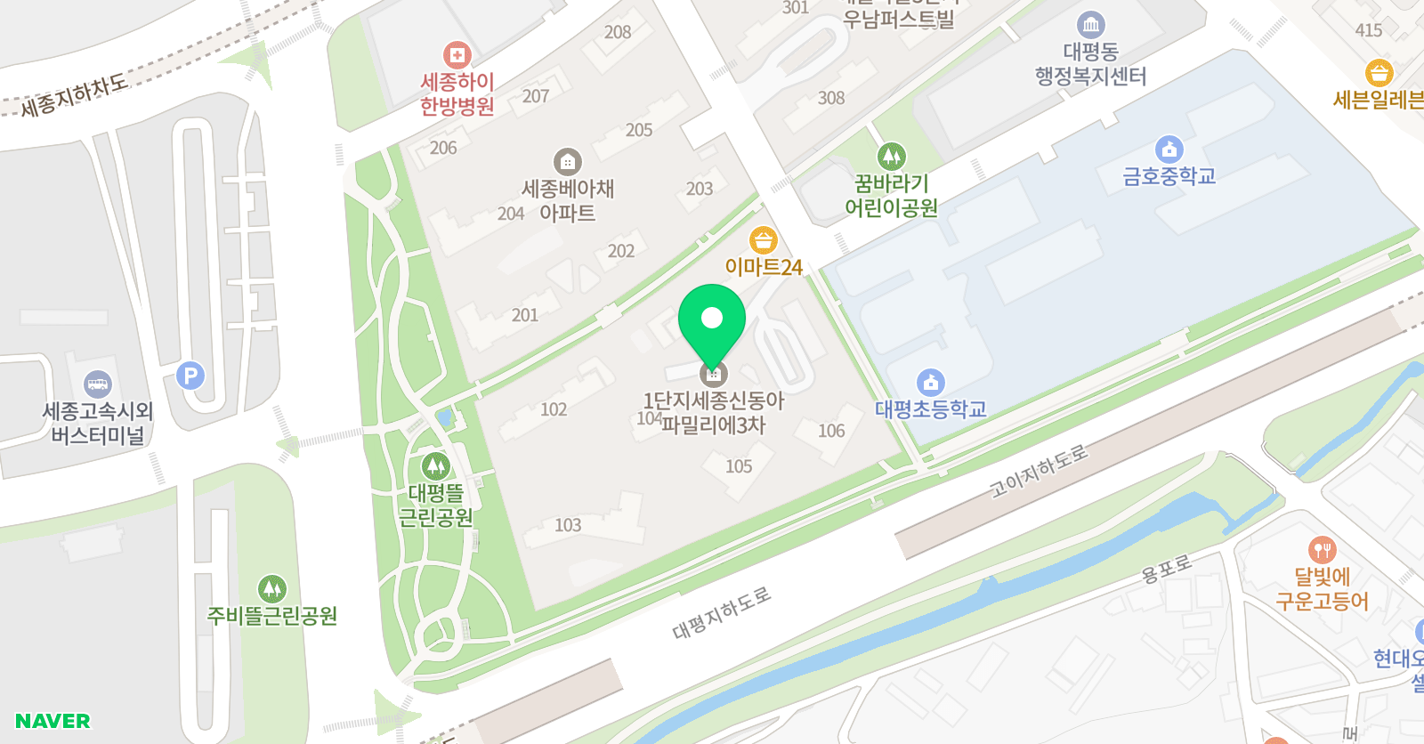 희붐 수학교습소 위치