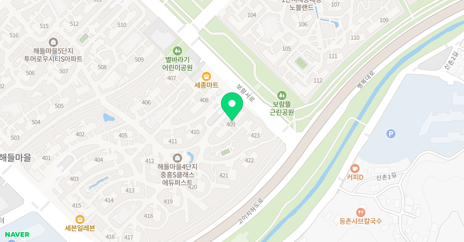 기탄사고력교실 해들1점 위치