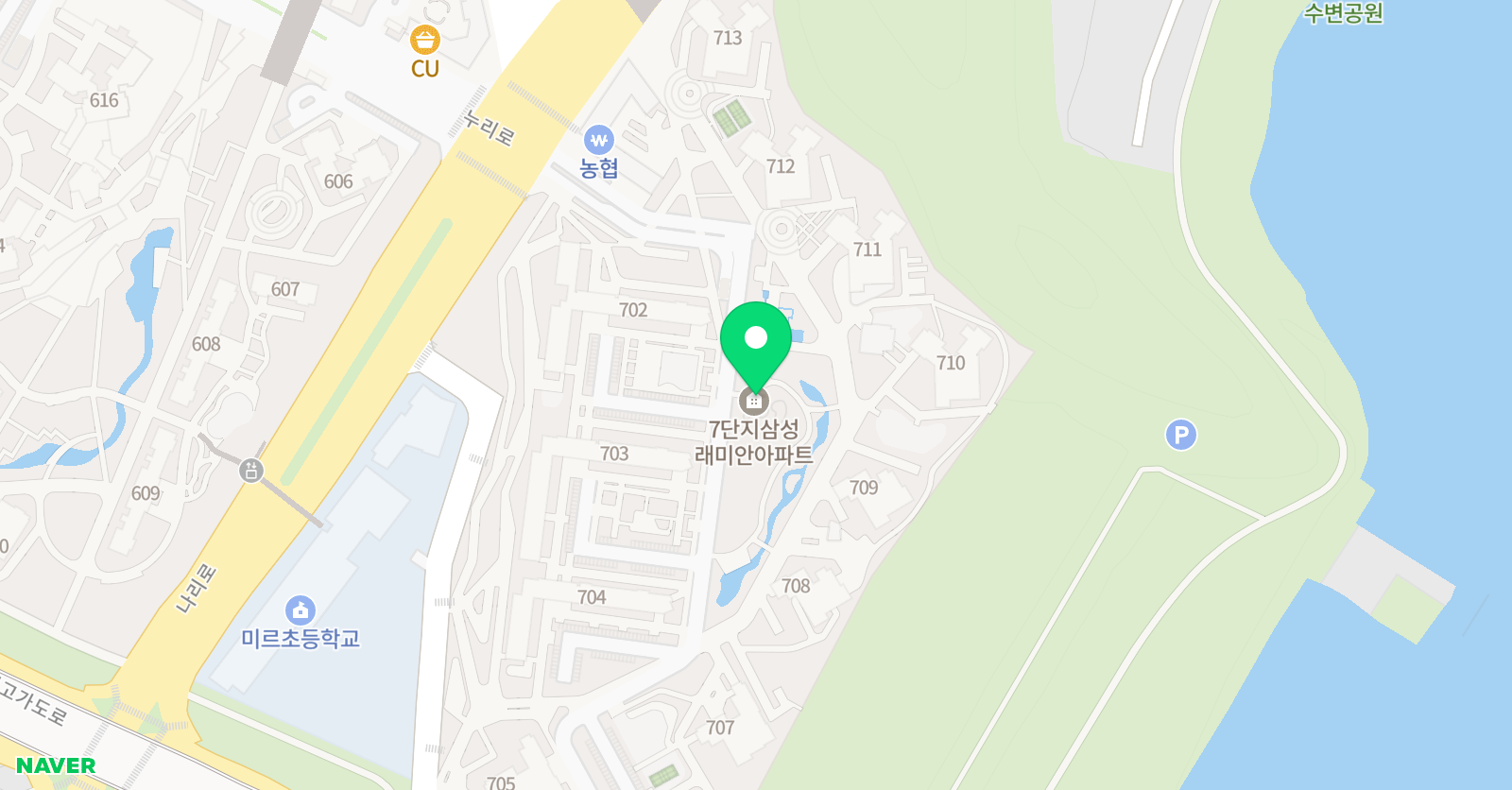 윤선생우리집앞 영어교실 세종한솔래미안점 위치