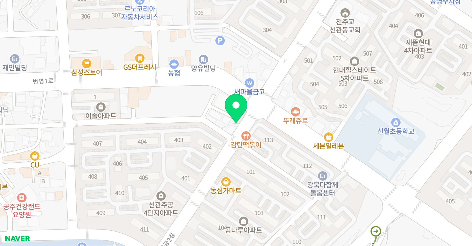 하승우 수학학원 위치