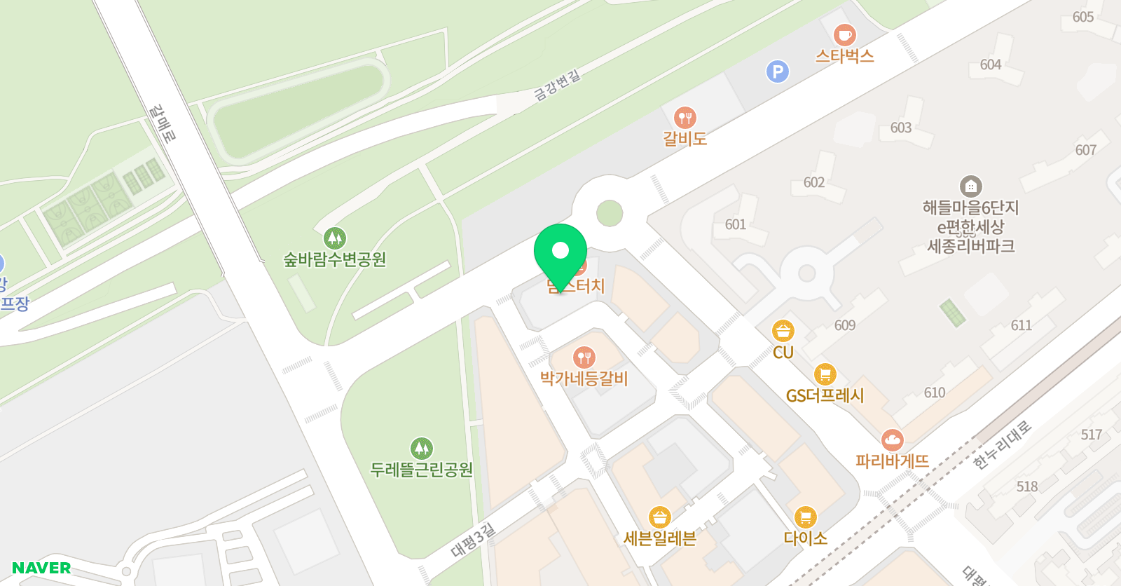JM기타피아노학원 위치