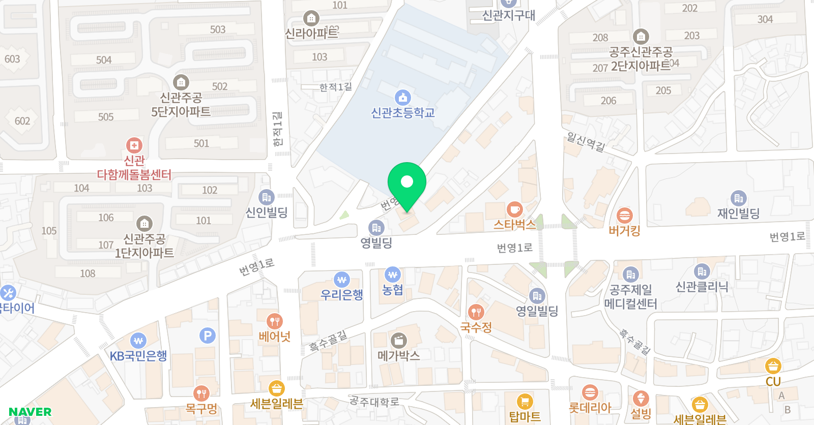 이룸 태권도 위치