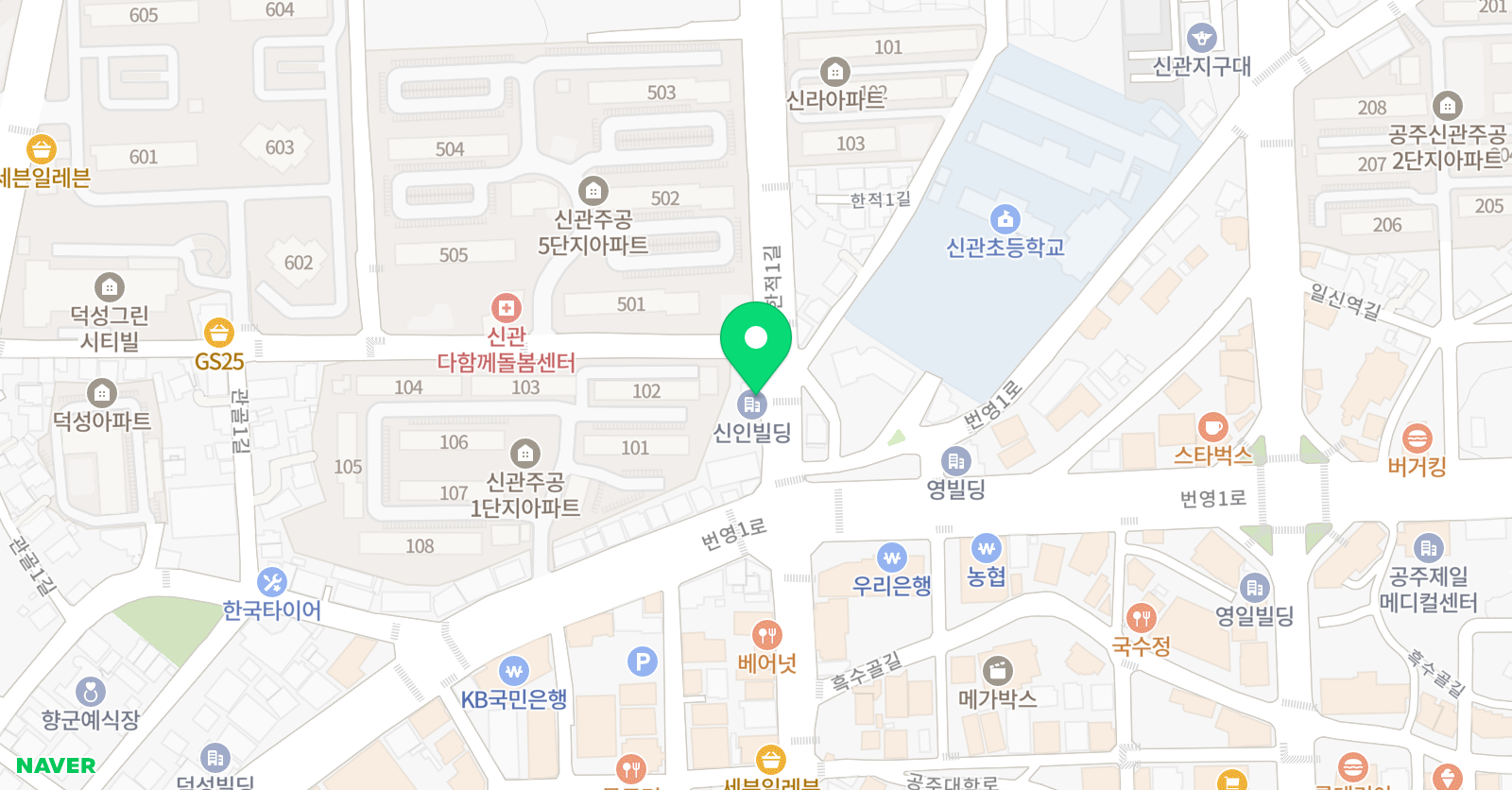 온누리 음악학원 위치