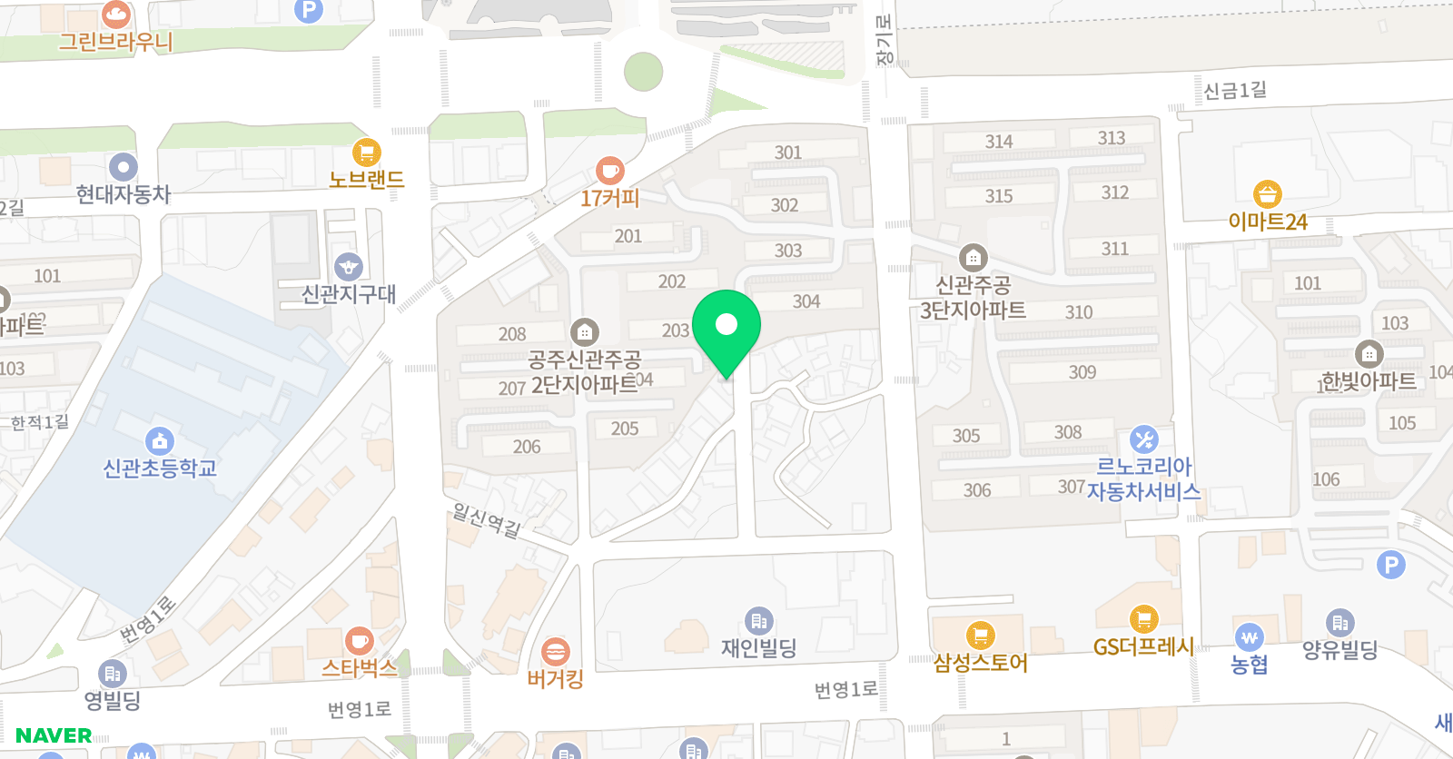 문쌤공부방 위치