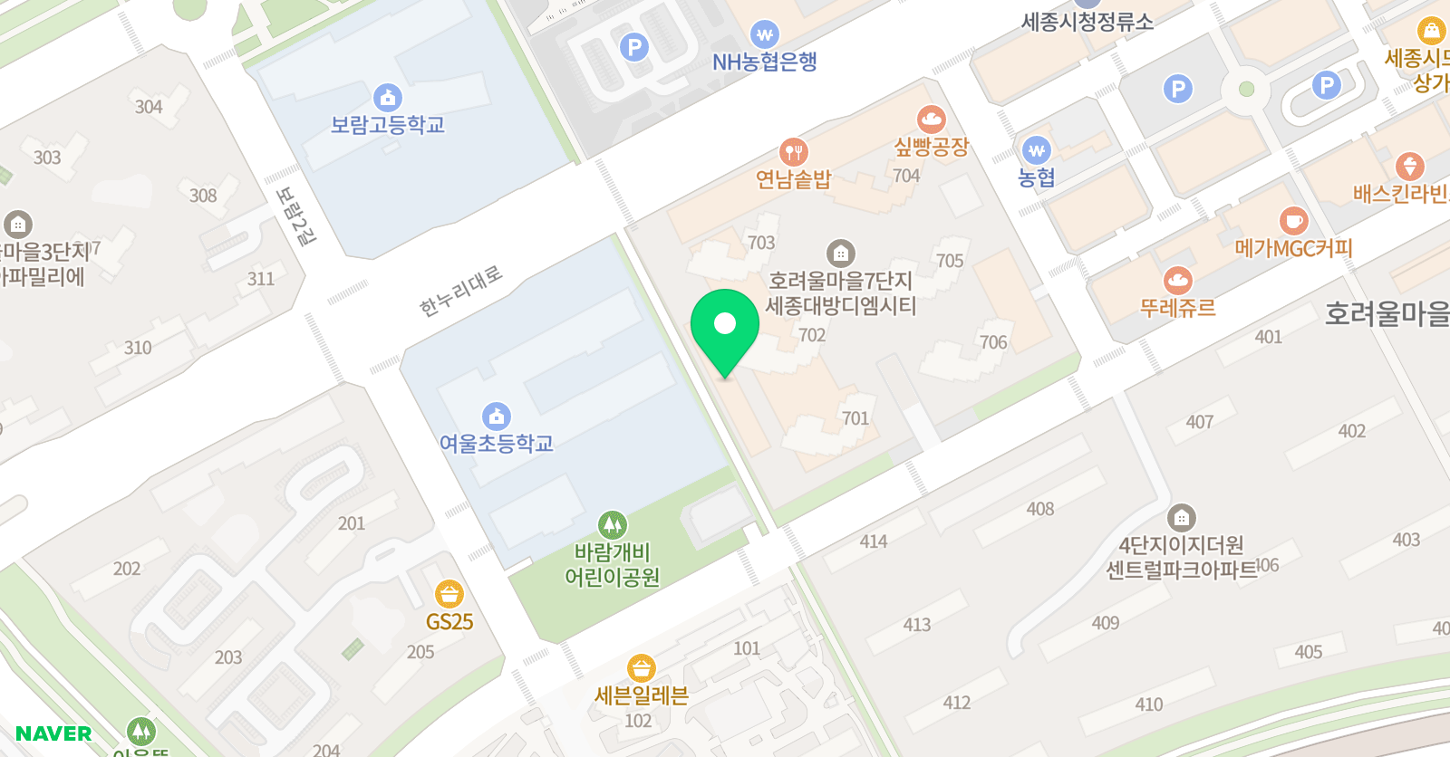 좋은날 피아노 위치