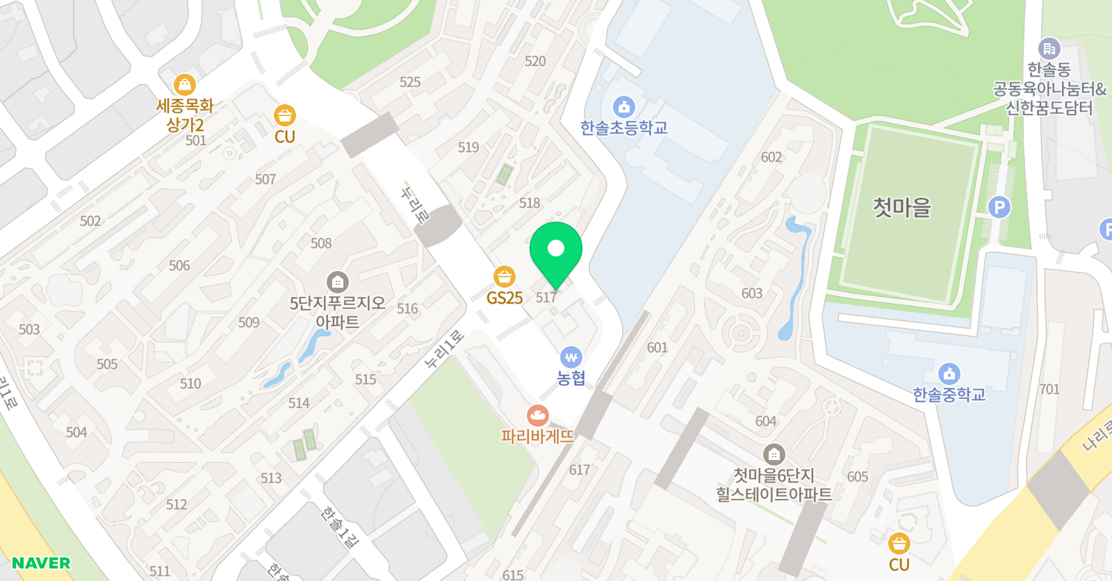 명선생 미술학원 위치