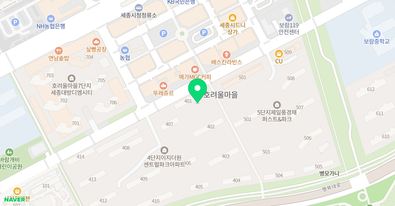 주산암산 수쌤 공부방 위치