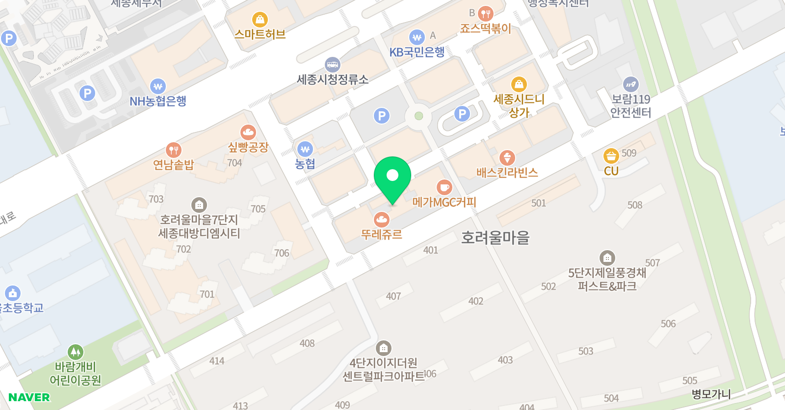 올스타즈 댄스학원 위치