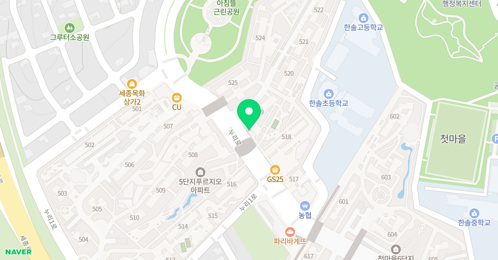 잘풀리는 수학교습소 위치