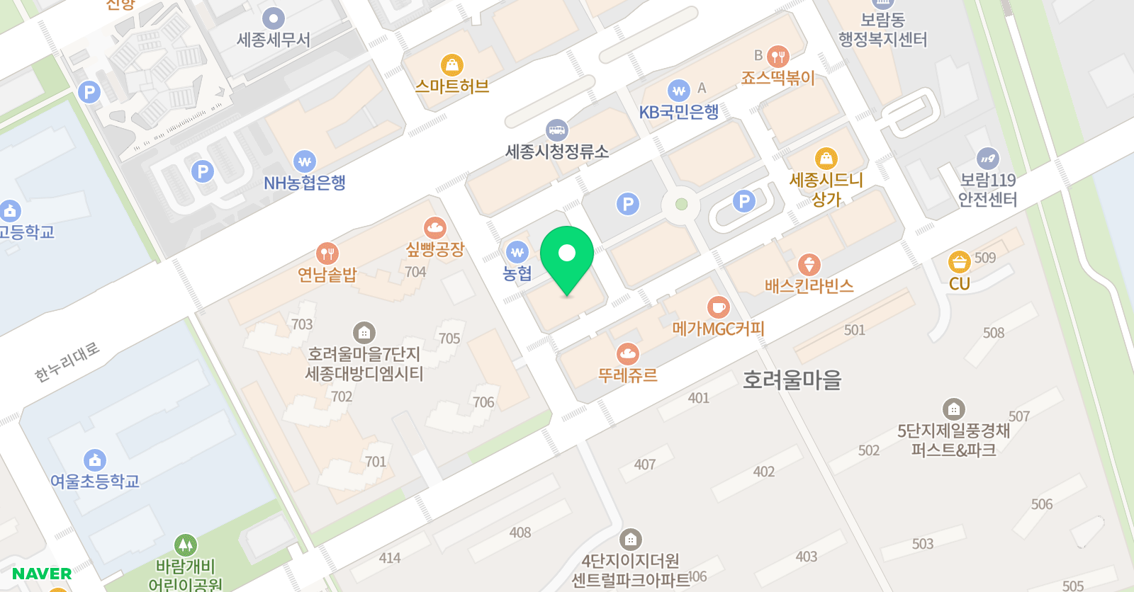 비티 수학학원 위치