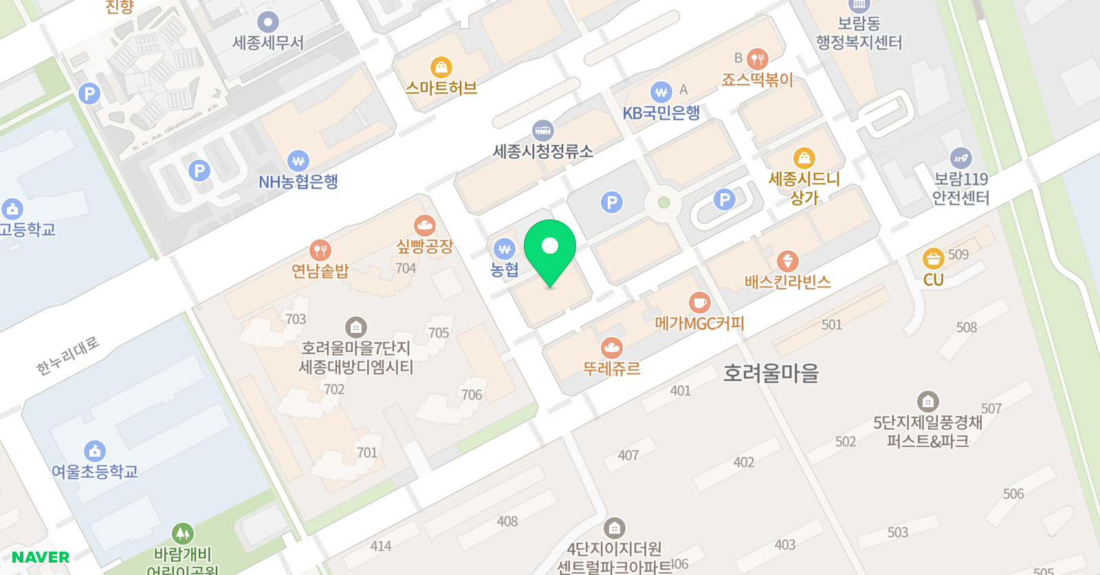 이유 영어학원 위치
