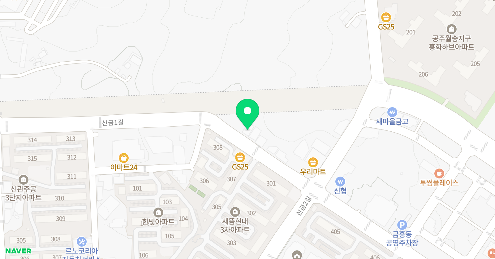 끄노쌤 공부방 위치