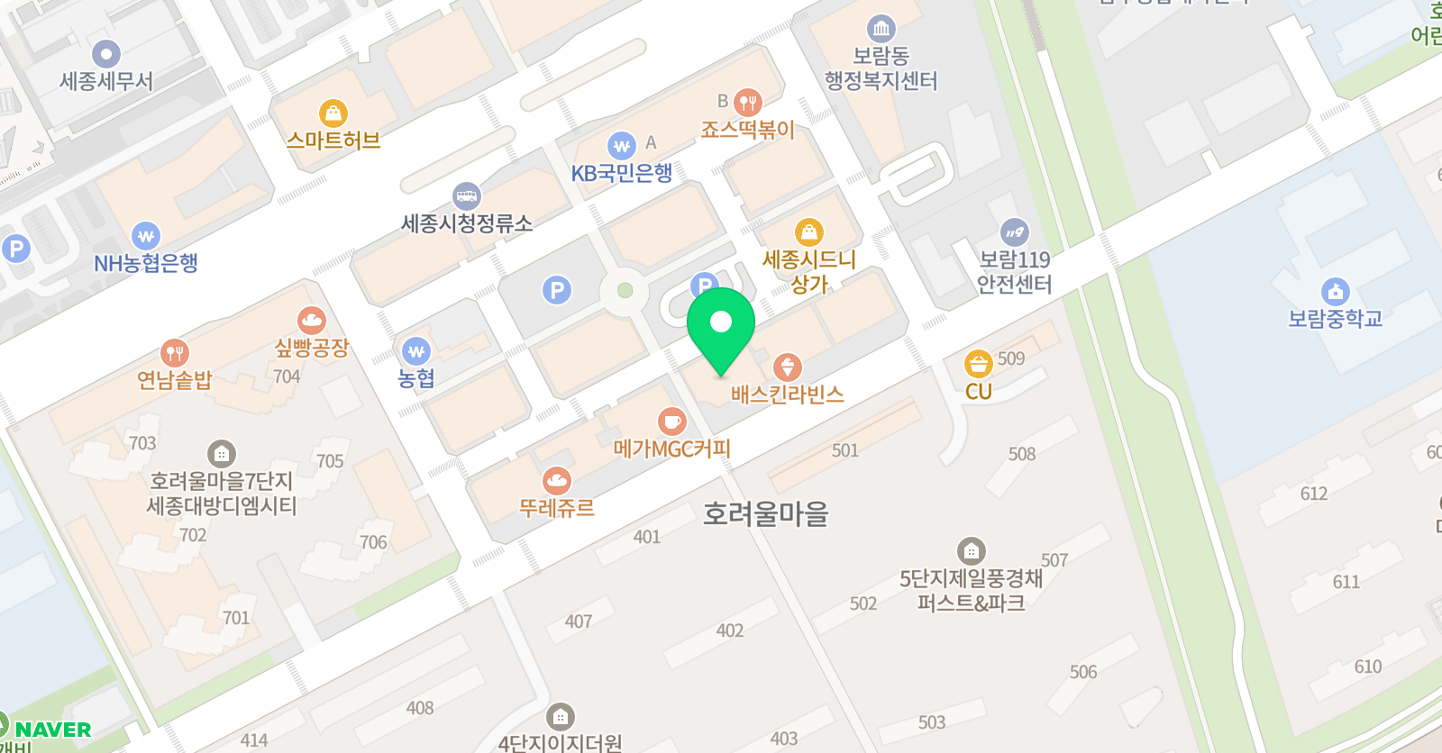 카밀 어학원 위치