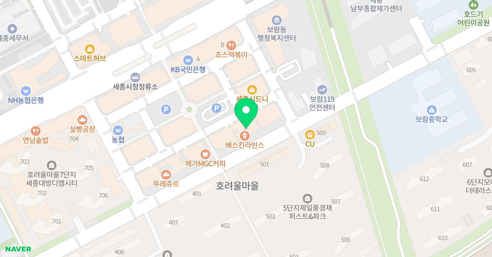 탄탄 수학학원 위치