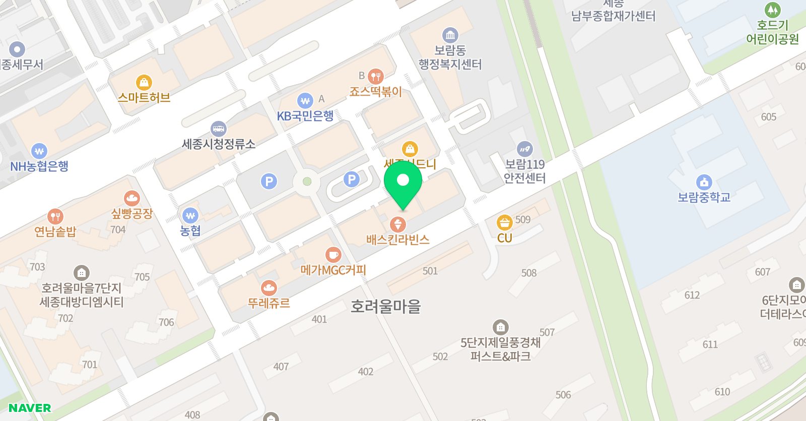 나랏말씀이 위치