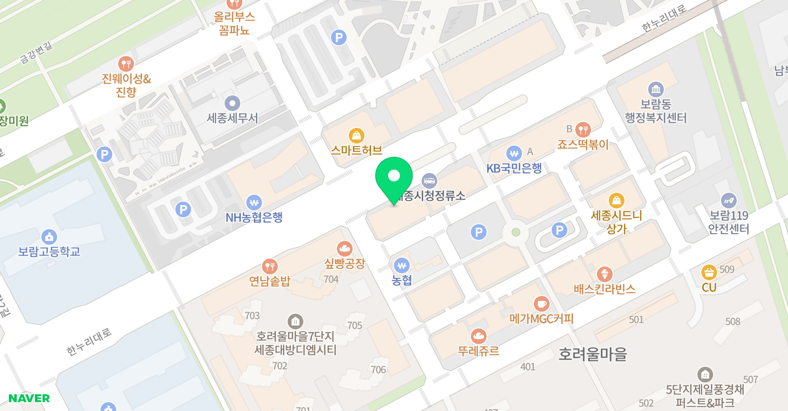 키즈닥터보람원 위치