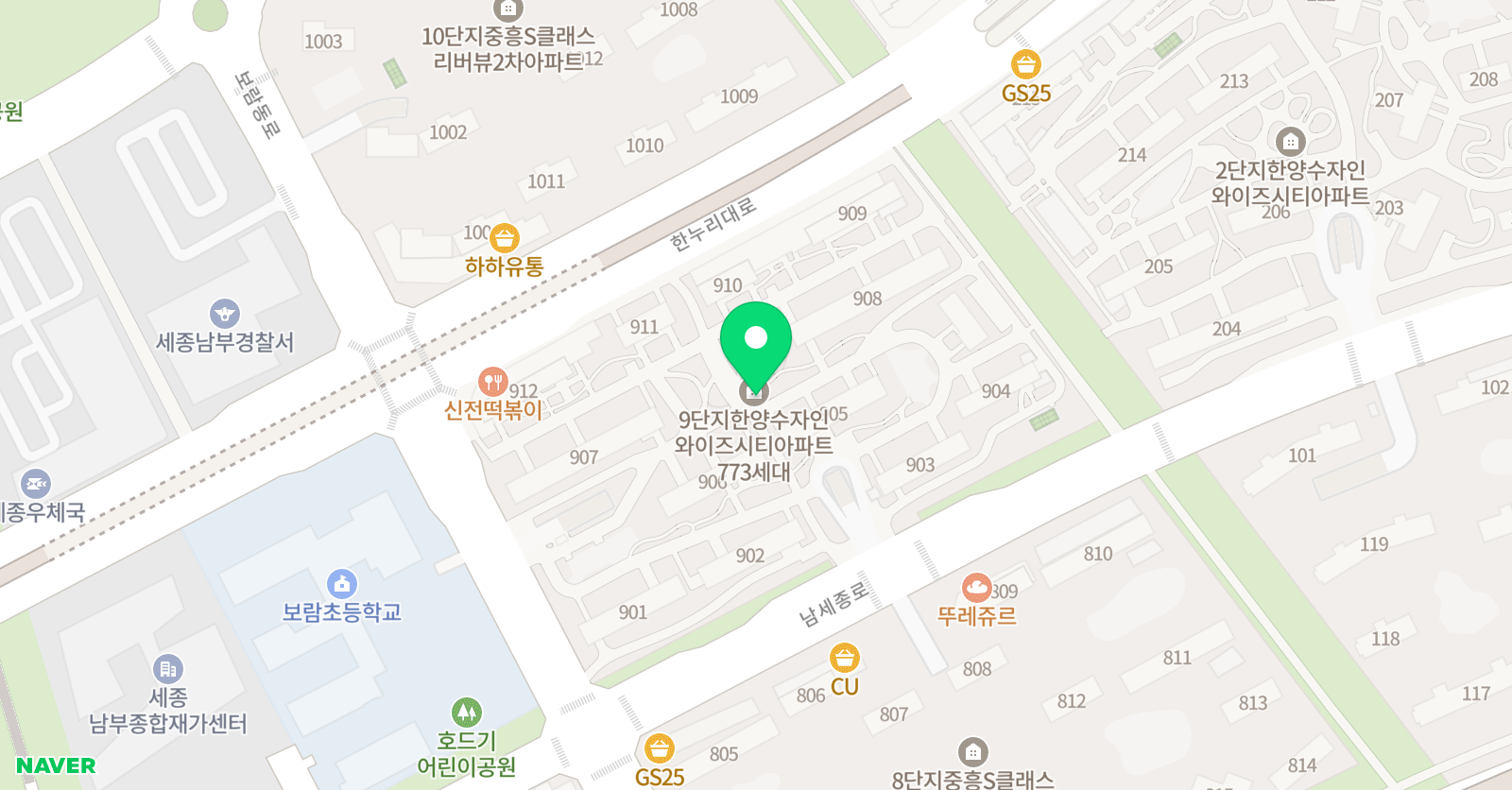 담수미술 위치