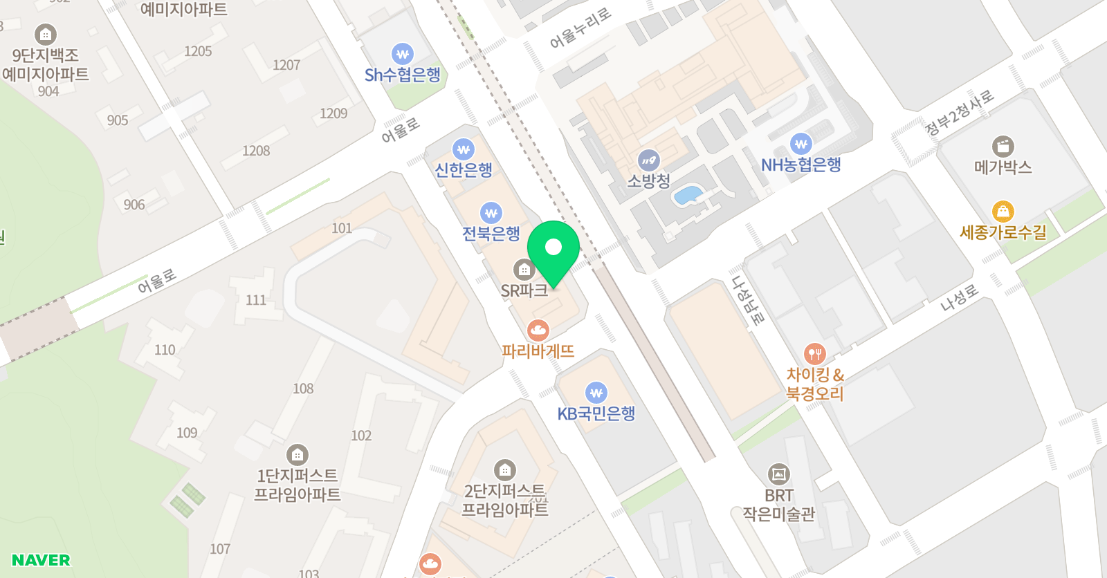 소리샘 음악학원 위치
