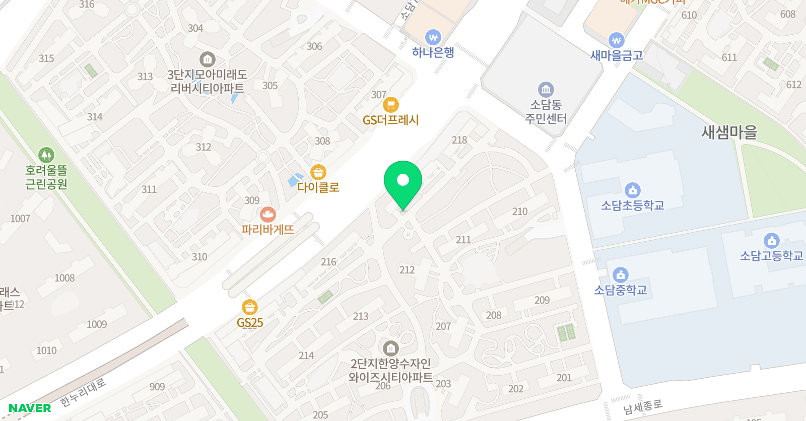 김영 수학 위치