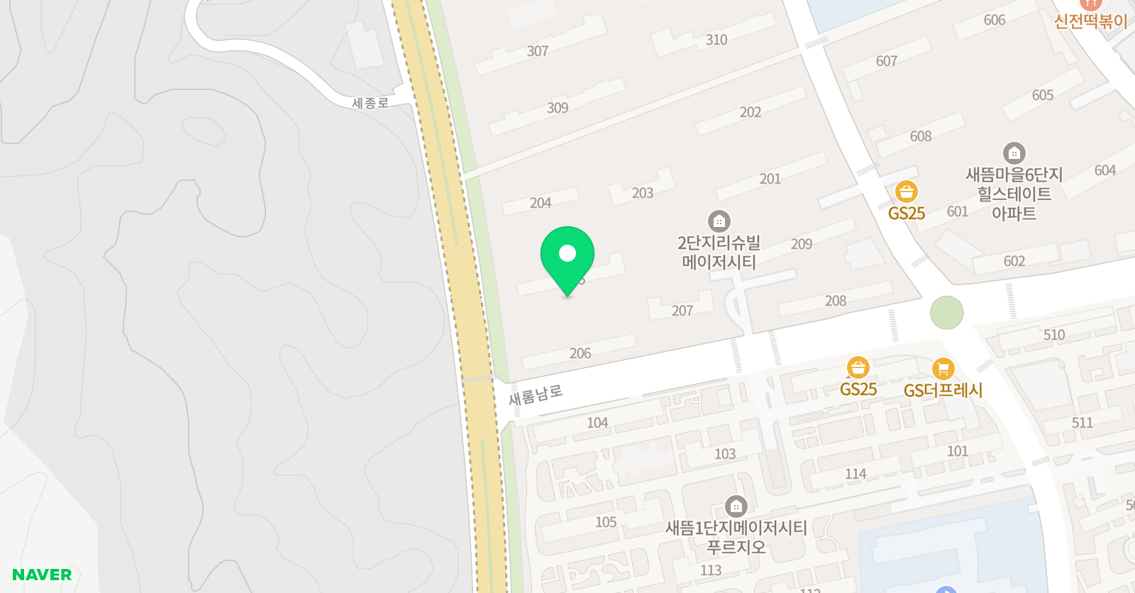 패딩턴친구들 위치